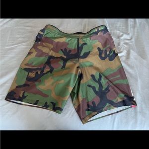 Vans camo bathing suit / board shorts